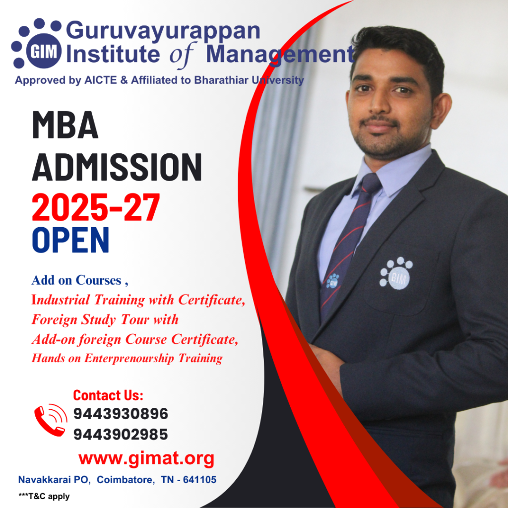 MBA Admission 2025-27